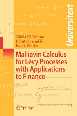 Cover of Malliavin Calculus for Levy Processes with Applications to Finance