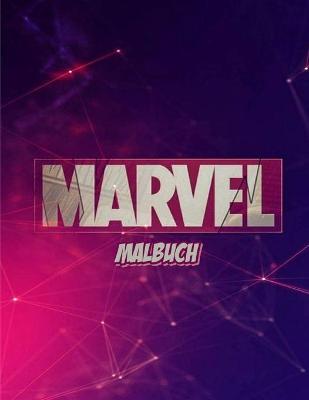 Book cover for Marvel Malbuch
