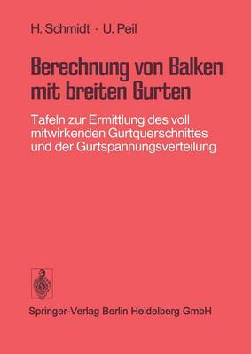 Book cover for Berechnung Von Balken Mit Breiten Gurten