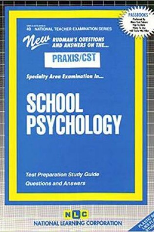 Cover of SCHOOL PSYCHOLOGY