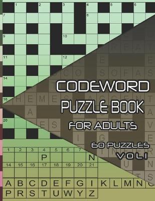 Cover of Codeword Puzzle Book for Adults