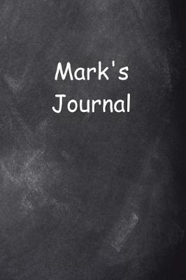 Cover of Mark Personalized Name Journal Custom Name Gift Idea Mark