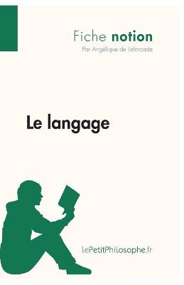 Book cover for Le langage (Fiche notion)