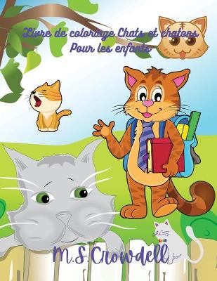 Book cover for Livre de coloriage chats et chatons pour enfants