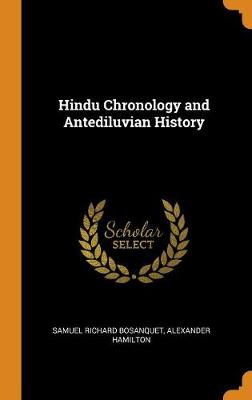 Book cover for Hindu Chronology and Antediluvian History