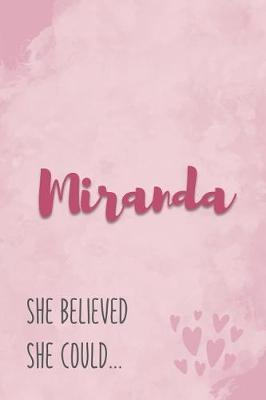 Book cover for Miranda She Believe She Could