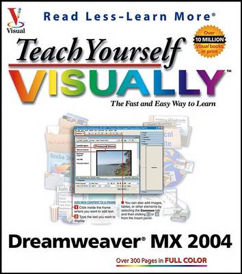 Book cover for Teach Yourself Visually Dreamweaver Mx 2004