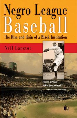 Book cover for Negro League Baseball