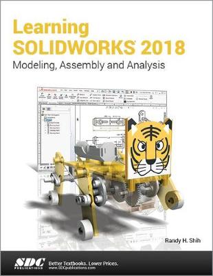 Book cover for Learning SOLIDWORKS 2018