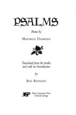 Cover of Psalms