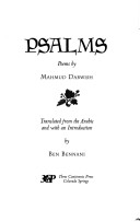 Book cover for Psalms