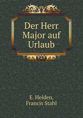 Book cover for Der Herr Major auf Urlaub