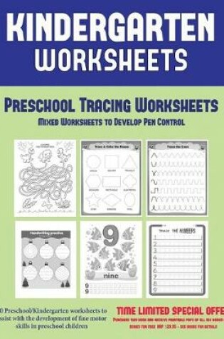 Cover of Preschool Tracing Worksheets