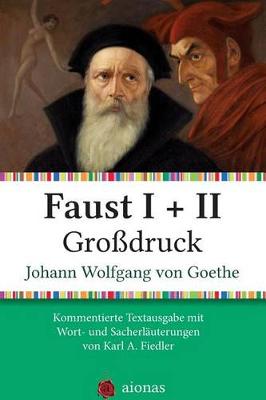 Book cover for Faust I + II. Gro