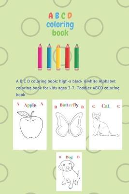 Book cover for ABCD coloring book