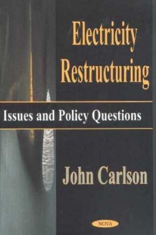 Cover of Electricity Restructuring