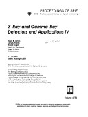 Book cover for X-Ray and Gamma Ray Detectors and Applications-Iv