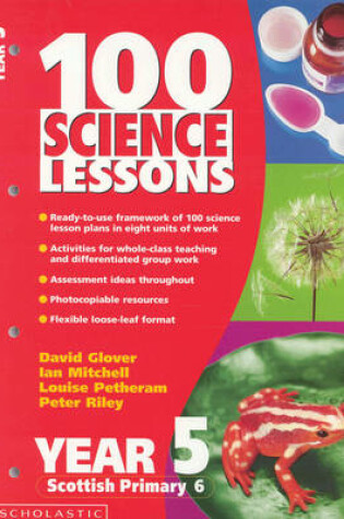 Cover of 100 Science Lessons for Year 5
