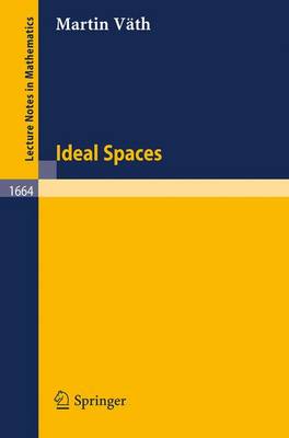 Book cover for Ideal Spaces