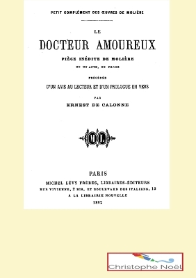 Book cover for Le docteur amoureux