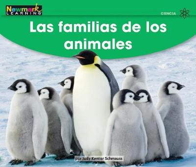 Book cover for Las Familias de Los Animales Leveled Text