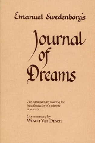 Cover of Swedenborg's Journal of Dreams