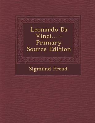 Book cover for Leonardo Da Vinci... - Primary Source Edition