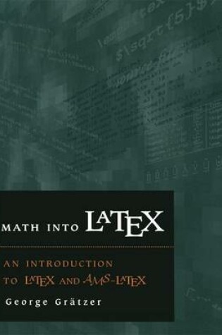 Cover of Math Into Latex