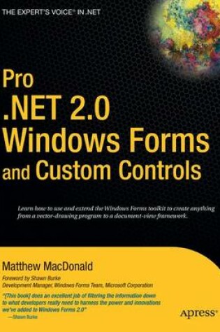 Cover of Pro .Net 2.0 Windows Forms and Custom Controls in C#