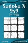 Book cover for Sudoku X 9x9 - Facile à Diabolique - Volume 1 - 276 Grilles
