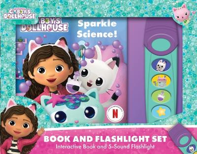 Book cover for Gabby Sparkle Science Book & 5 Sound Flashlight Set