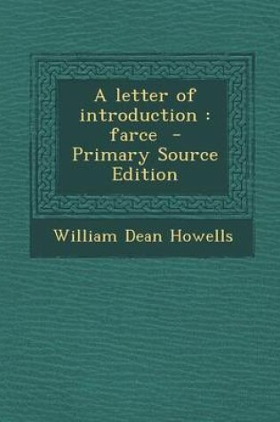 Cover of Letter of Introduction