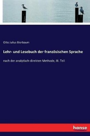 Cover of Lehr- und Lesebuch der franzoesischen Sprache