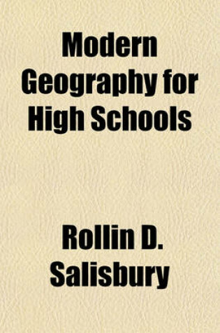 Cover of Modern Geography for High Schools