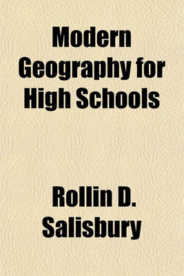 Book cover for Modern Geography for High Schools