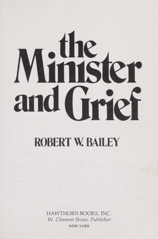 Cover of The Minister and Grief