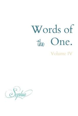 Book cover for Words of (the) One