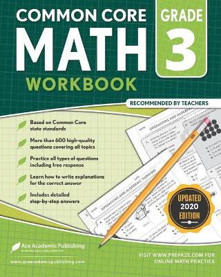 Book cover for 3rd Grade Math Workbook