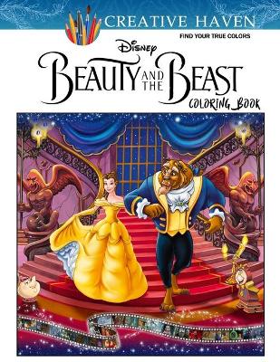 Book cover for The Beauty And The Beast Coloring Book