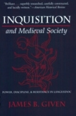 Cover of Inquisition and Medieval Society