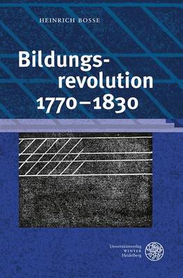 Cover of Bildungsrevolution 1770-1830