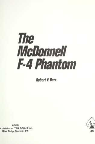 Cover of McDonnell F-4 Phantom