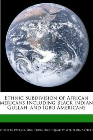 Cover of Ethnic Subdivision of African Americans Including Black Indians, Gullah, and Igbo Americans