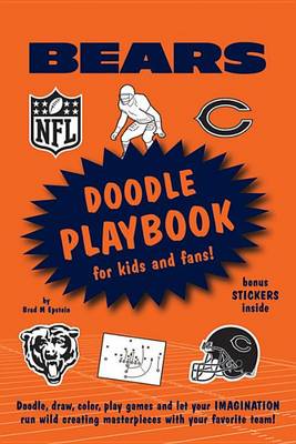Book cover for Chicago Bears Doodle Playbook
