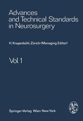 Book cover for Advances and Technical Standards in Neurosurgery