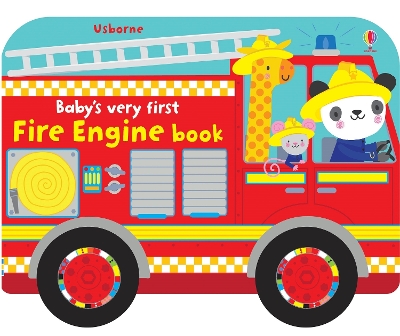 Book cover for Baby's Very First Fire Engine Book
