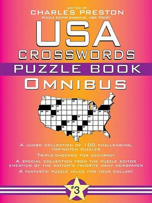 Book cover for USA Crosswords Puzzle Book Omnibus #3