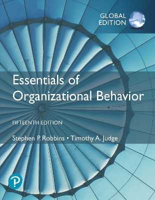 Book cover for Essentials of Organizational Behavior, Global Edition 180 days Subscription