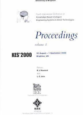 Book cover for 2000 Knowledge-Based Intellgnt Elect Sys 3rd Conf