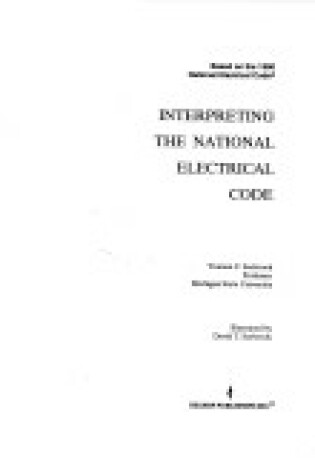 Cover of Interpreting the 1990 National Electrical Code